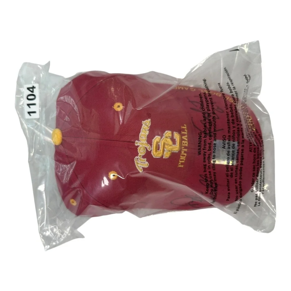 USC Trojans Football 2007 Rose Bowl‎ Game Autographed Hat Cap